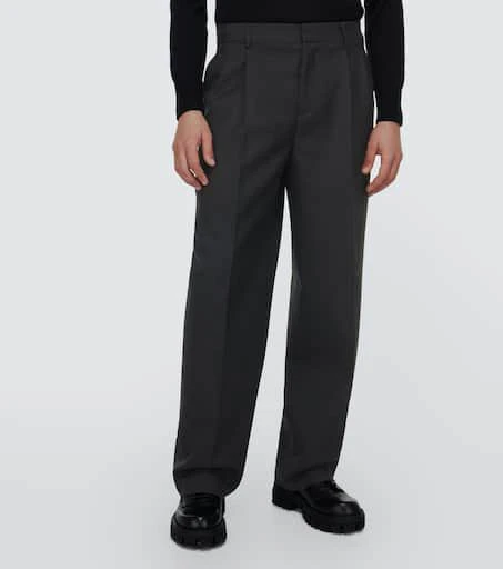 Versace Wool straight pants 3