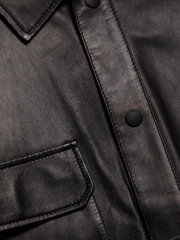 FRAME Leather Jacket 4