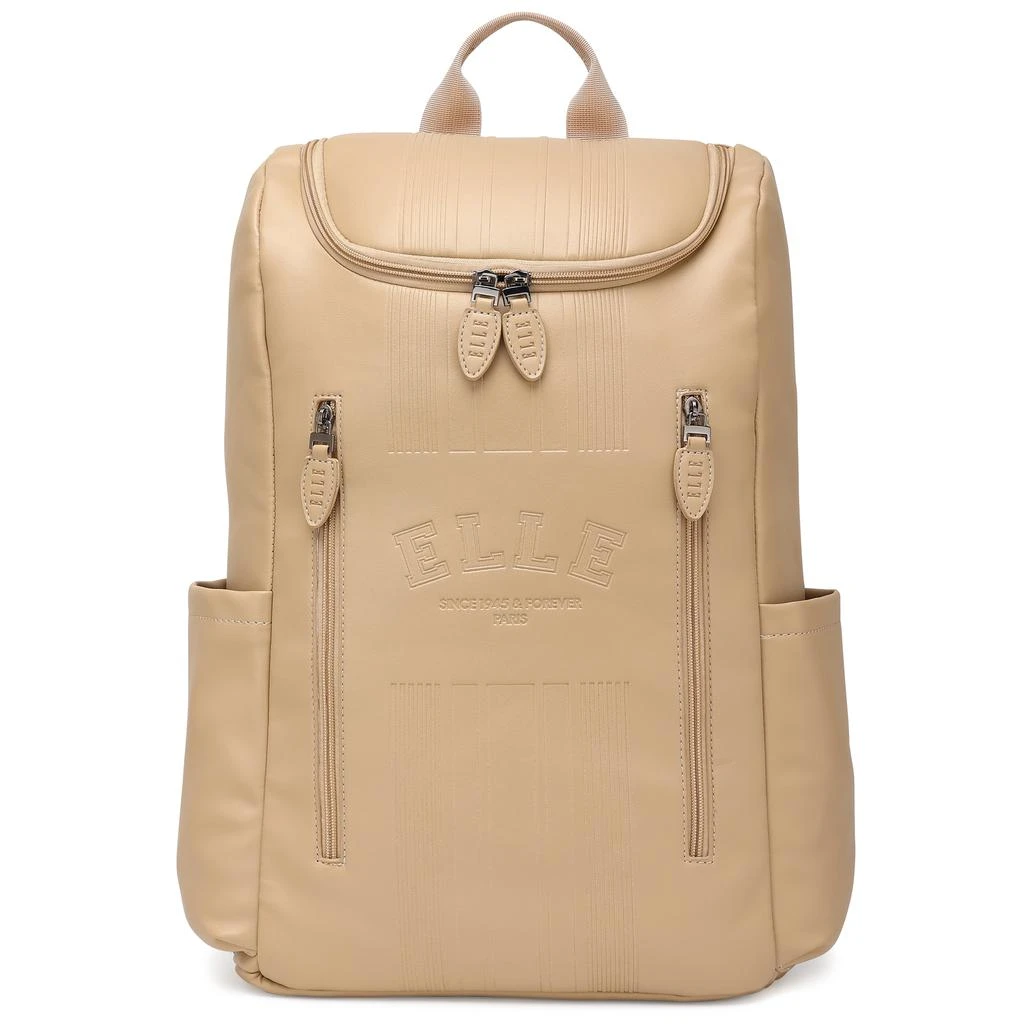 ELLE Roamer 22L Vegan Leather Backpack | Black 7