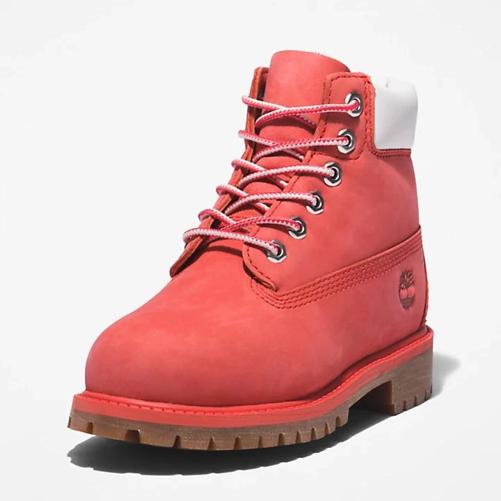 Timberland Timberland® Premium 6 Inch Boot for Youth in Pink 9