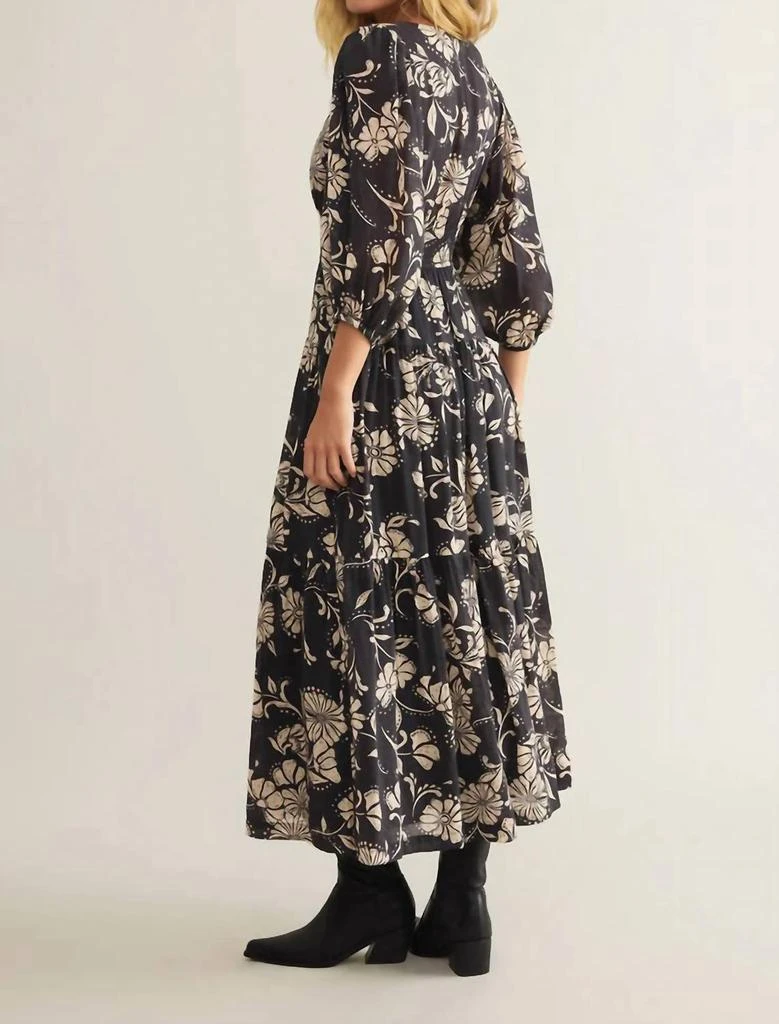 ariana floral midi dress z supply The Ariana Midi Dress