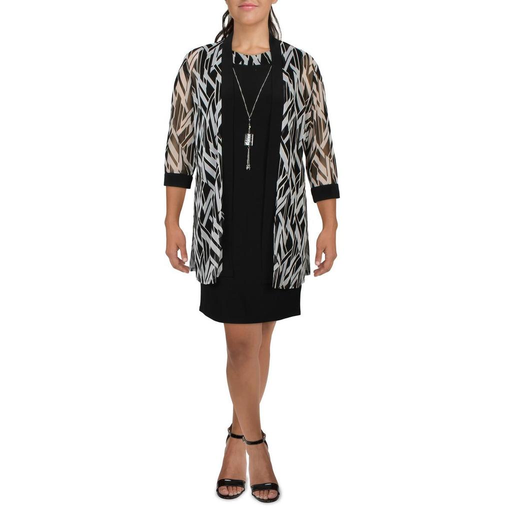 R&M Richards Womens 2PC Wear to Work Dress Suit