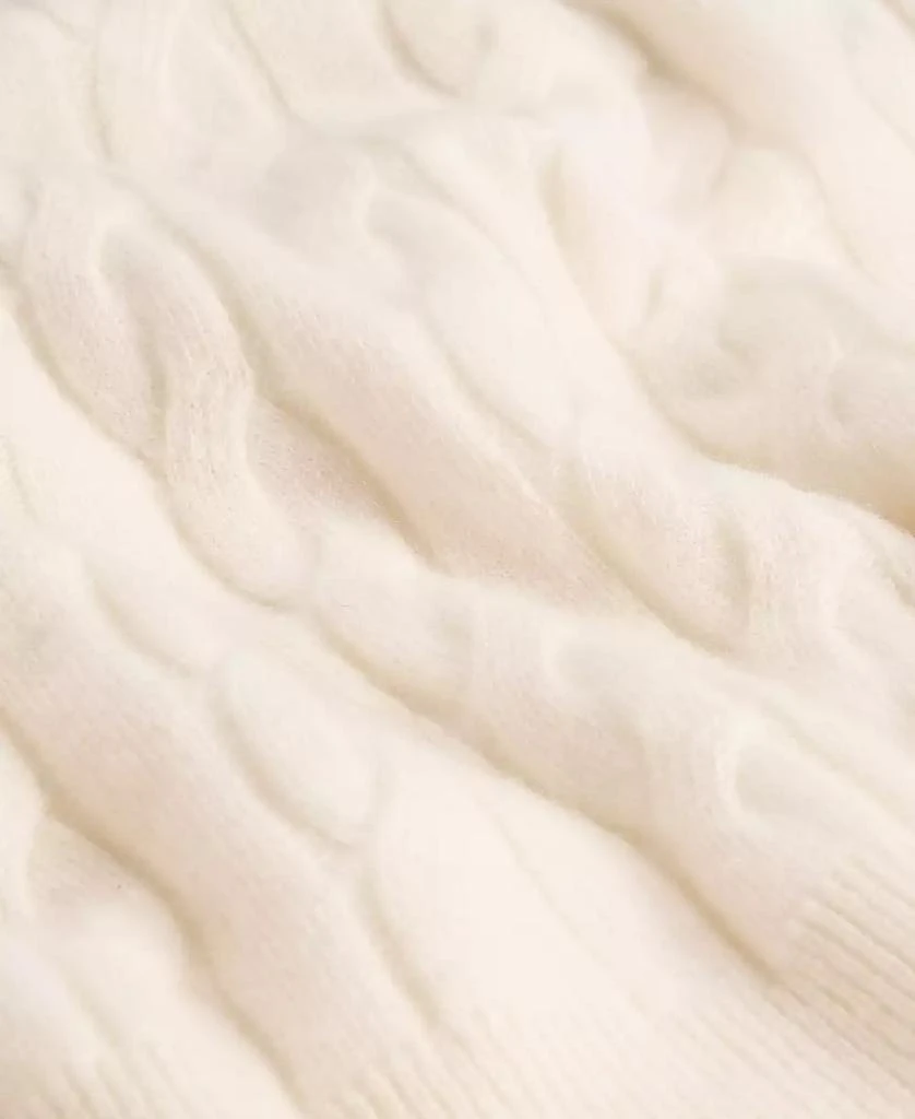 Club Room Men's Regular-Fit Cable-Knit 100% Cashmere Sweater Polo Shirt, Macy's Exclusive 4