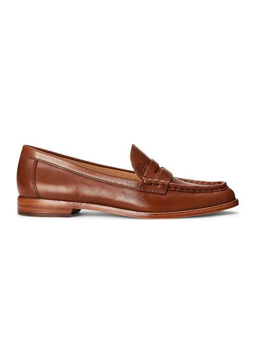 Ralph Lauren Ralph Lauren Wynnie Burnished Leather Loafers 2