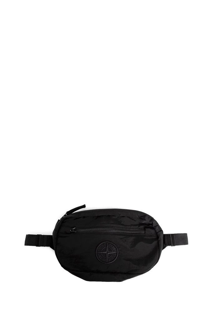 Stone Island Stone Island Compass Embroidered Zipped Belt Bag 1