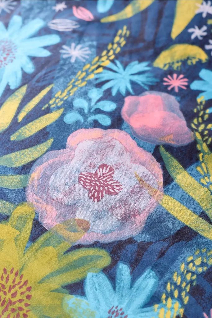 Urban Outfitters Twilight Flora Brushed Cotton Duvet Cover Set 3