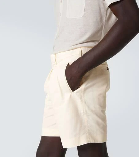 Tom Ford Cotton and silk poplin shorts 5