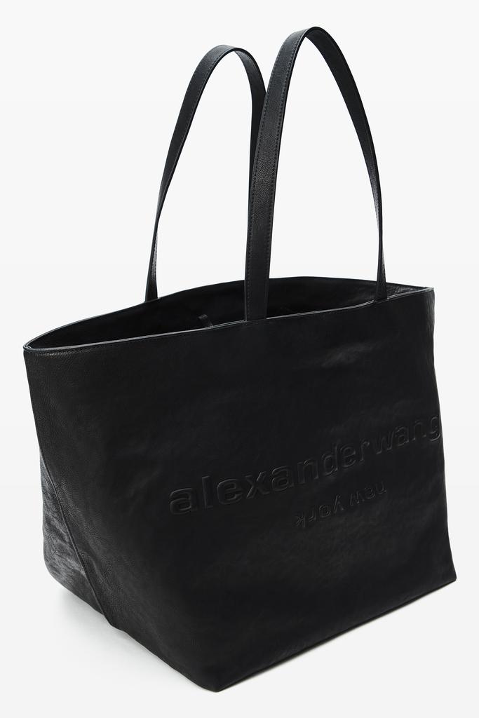 Alexander Wang Black Leather Punch Tote