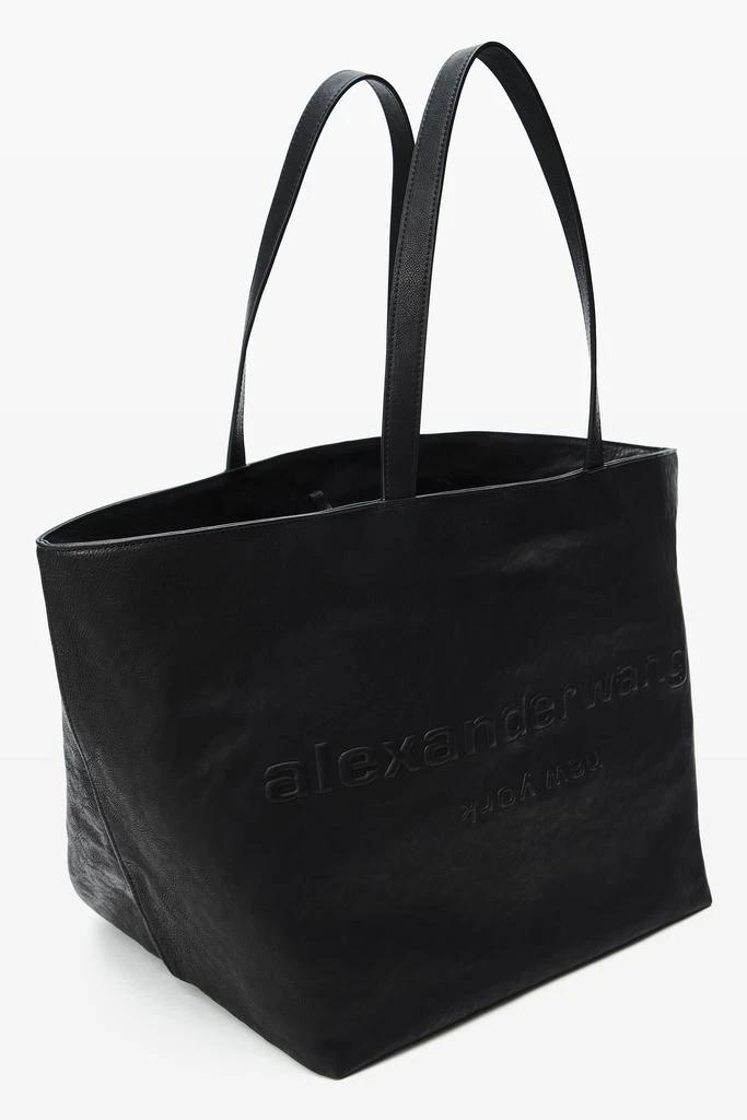 Alexander Wang Black Leather Punch Tote 2