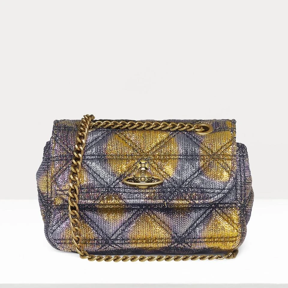 Vivienne Westwood Vivienne Westwood Small Jacquard Purse With Chain 1