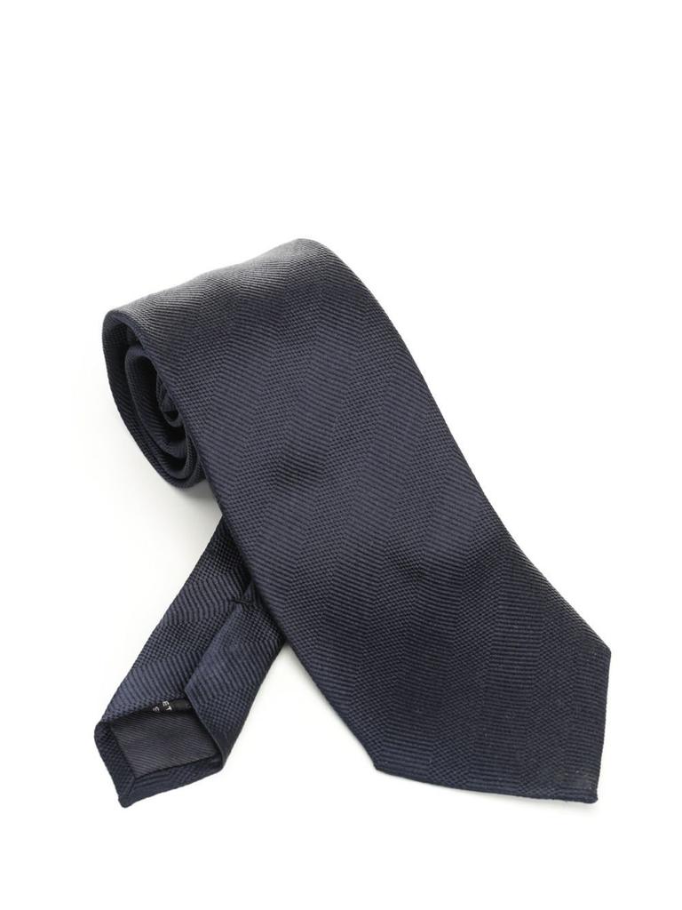 Tom Ford Tom Ford Logo Embroidered Tie