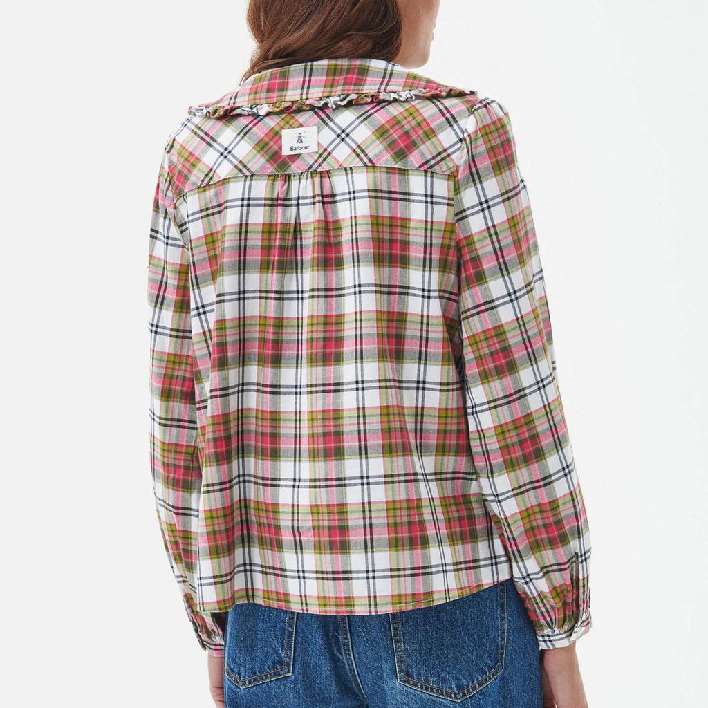 Barbour Barbour Shelly Checked Cotton-Gauze Blouse