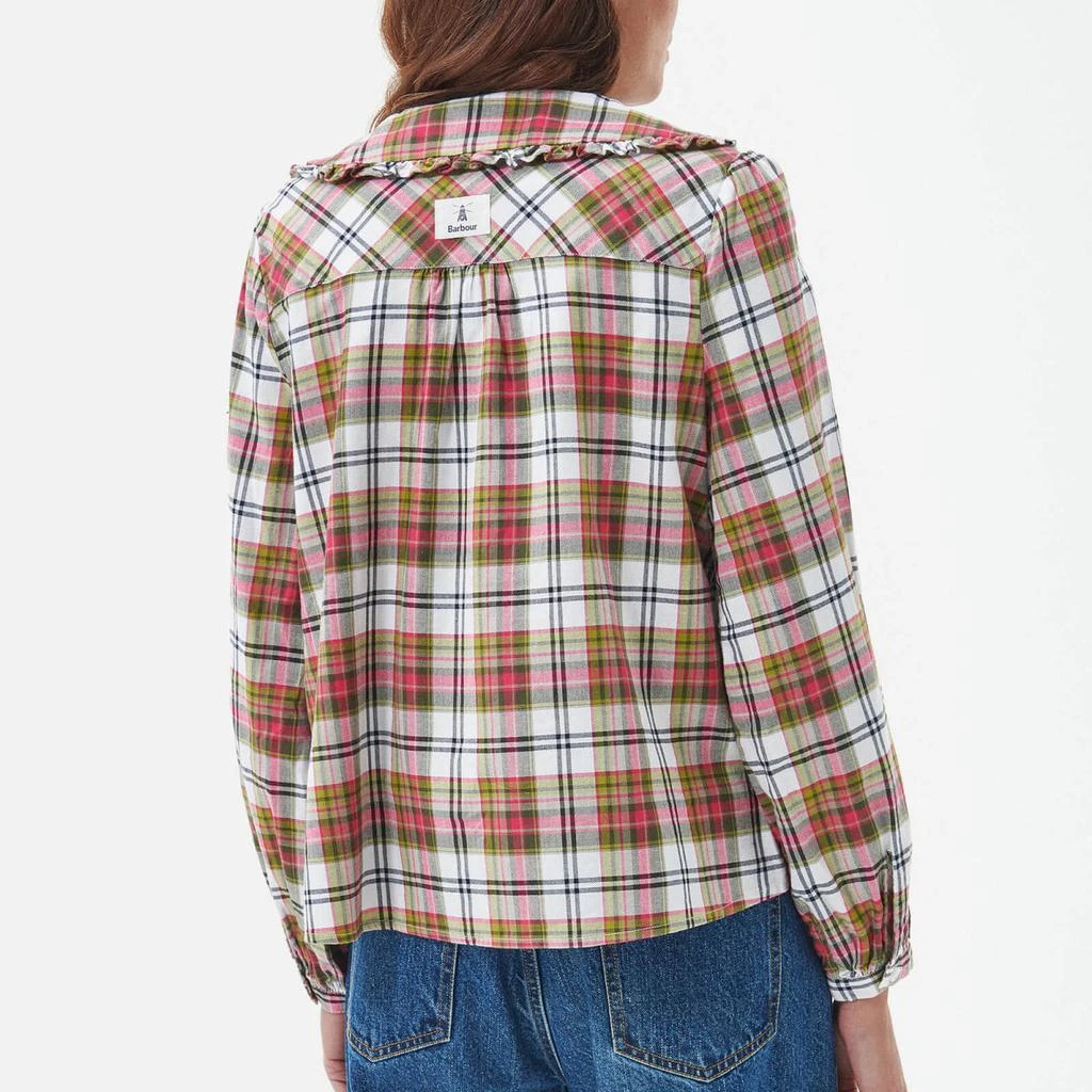 Barbour Barbour Shelly Checked Cotton-Gauze Blouse 2