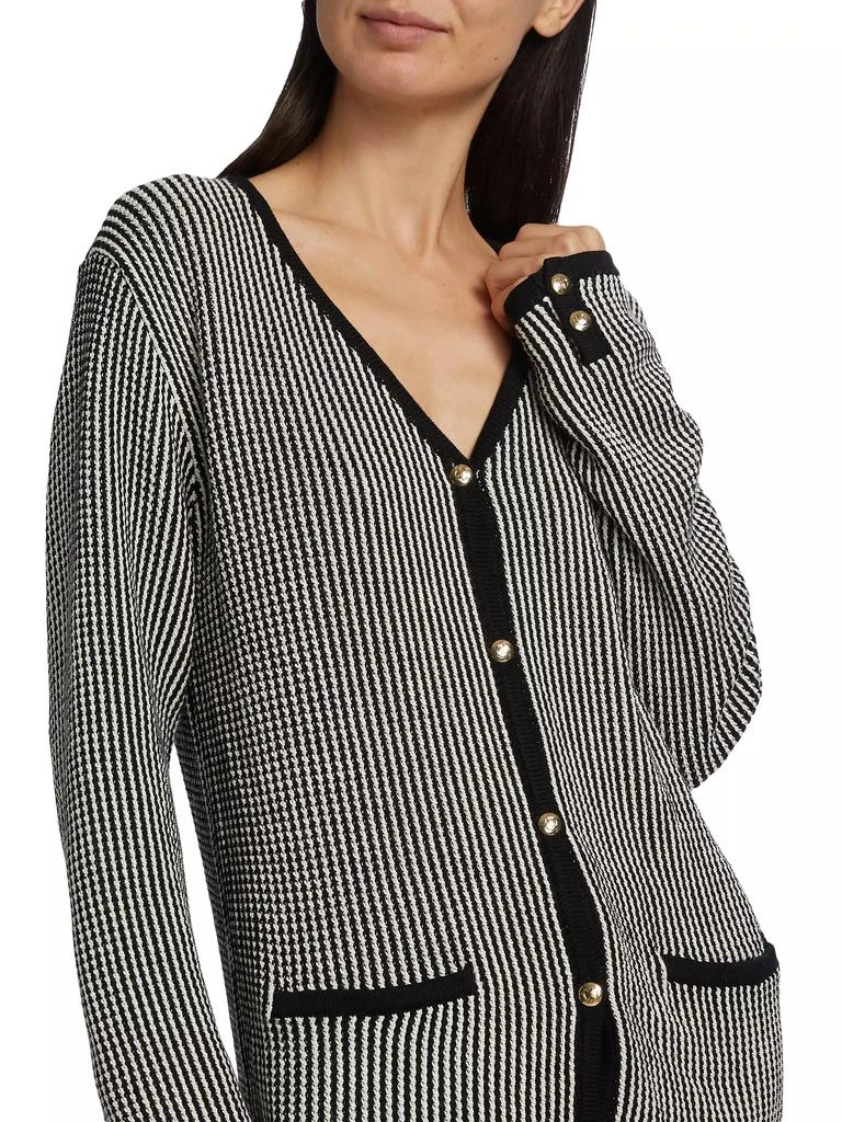 ANINE BING Dave Stripe Cardigan 6