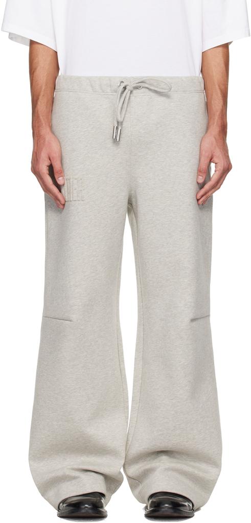 Jean Paul Gaultier Gray 'The Embossed Gaultier' Lounge Pants