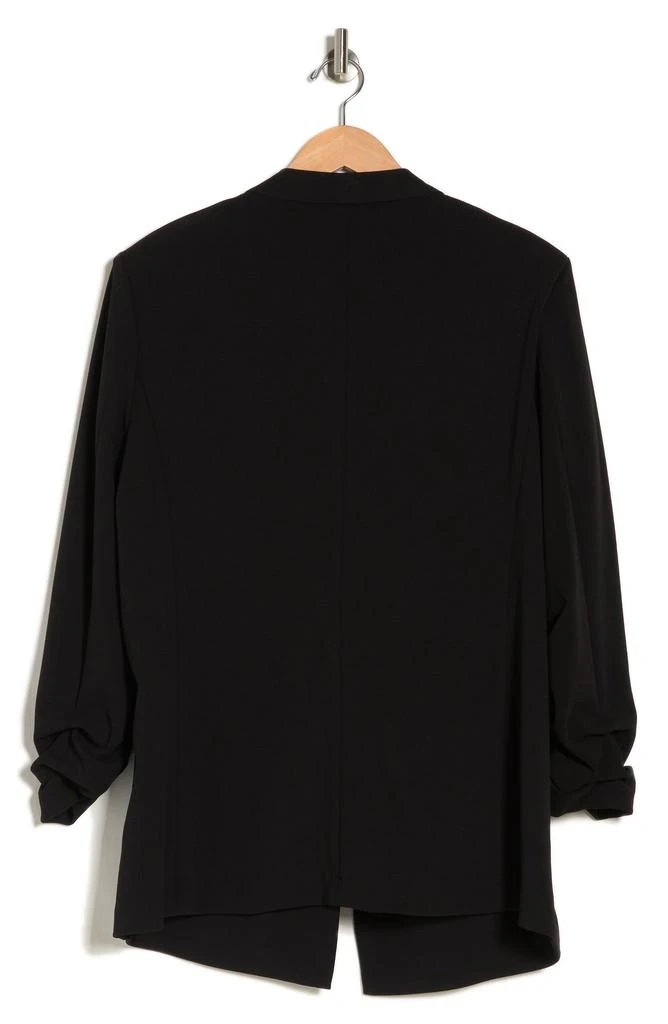 T Tahari Collarless Open Front Blazer 4