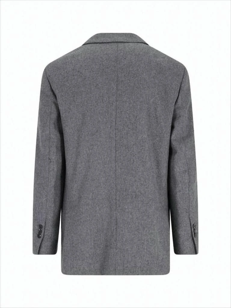 AMI Tailored Wool Blazer with Notch Lapel 2