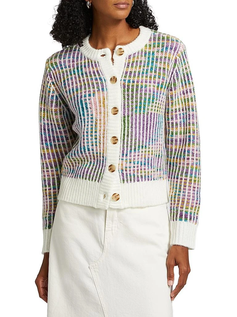 Design History Space-Dyed Crewneck Cardigan 3