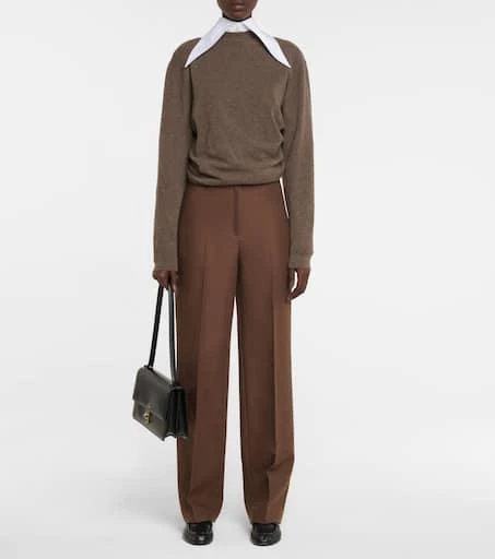 The Row Laris gathered cashmere sweater 2