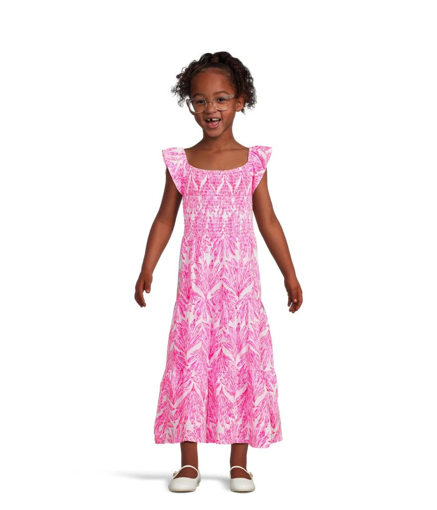 knee length dresses for ladies Mini Jilly Midi Dress- Conch Shell Pink – Bella Luna Gifts main image 1