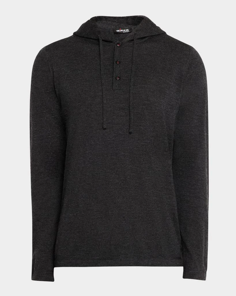 Kiton Men's Cashmere Hoodie 1