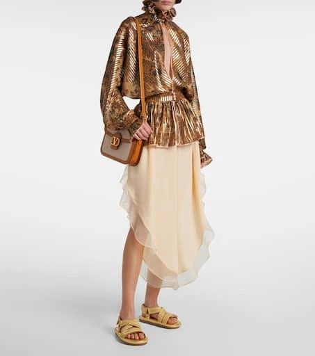 Valentino Lake Powell crochet-trimmed sandals 3