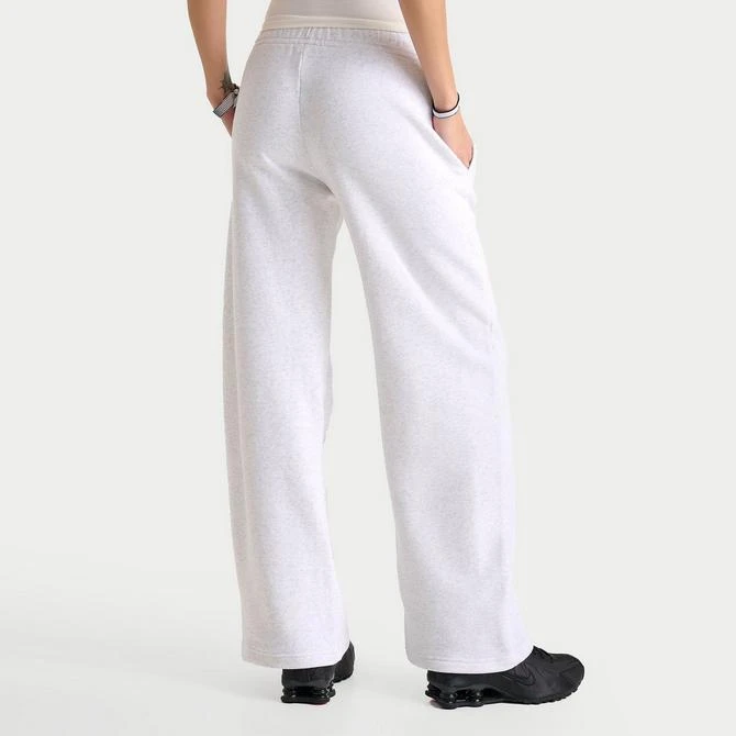 NIKE Women's Nike Sportswear Club Fleece Wide Leg Sweatpants 4