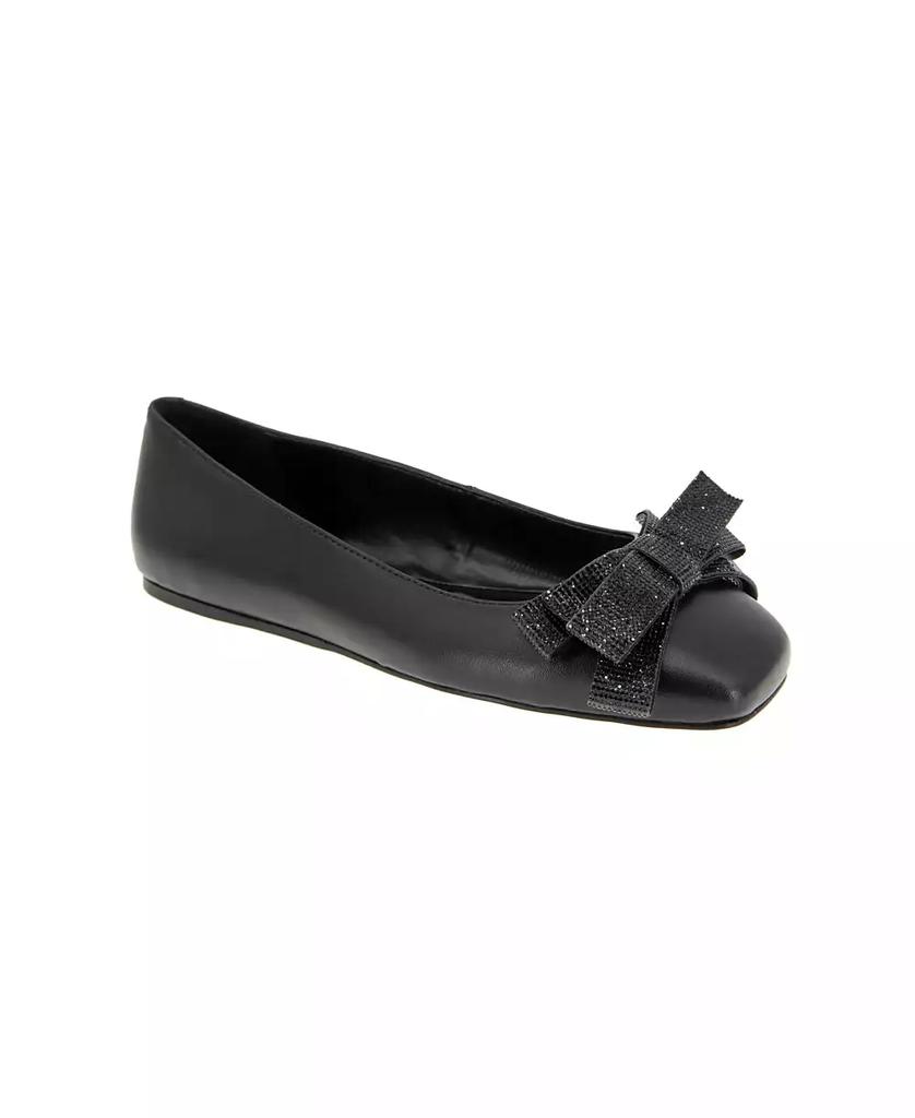 BCBG Women's Haniba Bow Ballet Flats