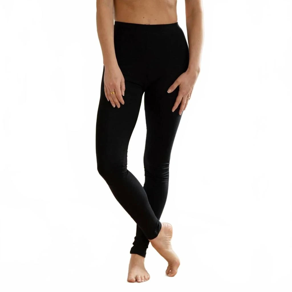 Rapanui Clothing Organic Cotton Leggings In Black