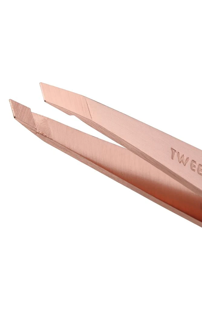 TWEEZERMAN Rose Gold Slant Tweezer 2