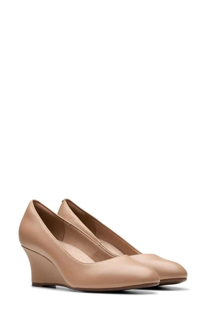 Clarks Olivette Pearl Wedge Pump 8