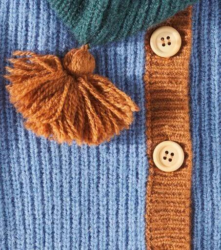 Louise Misha Baby Robin cotton and cashmere onesie 3