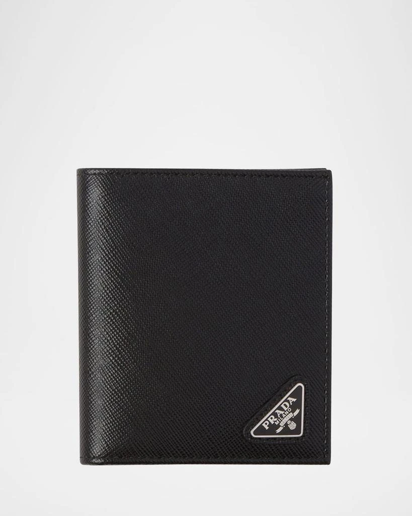 Prada Men's Saffiano Leather Bifold Wallet 1