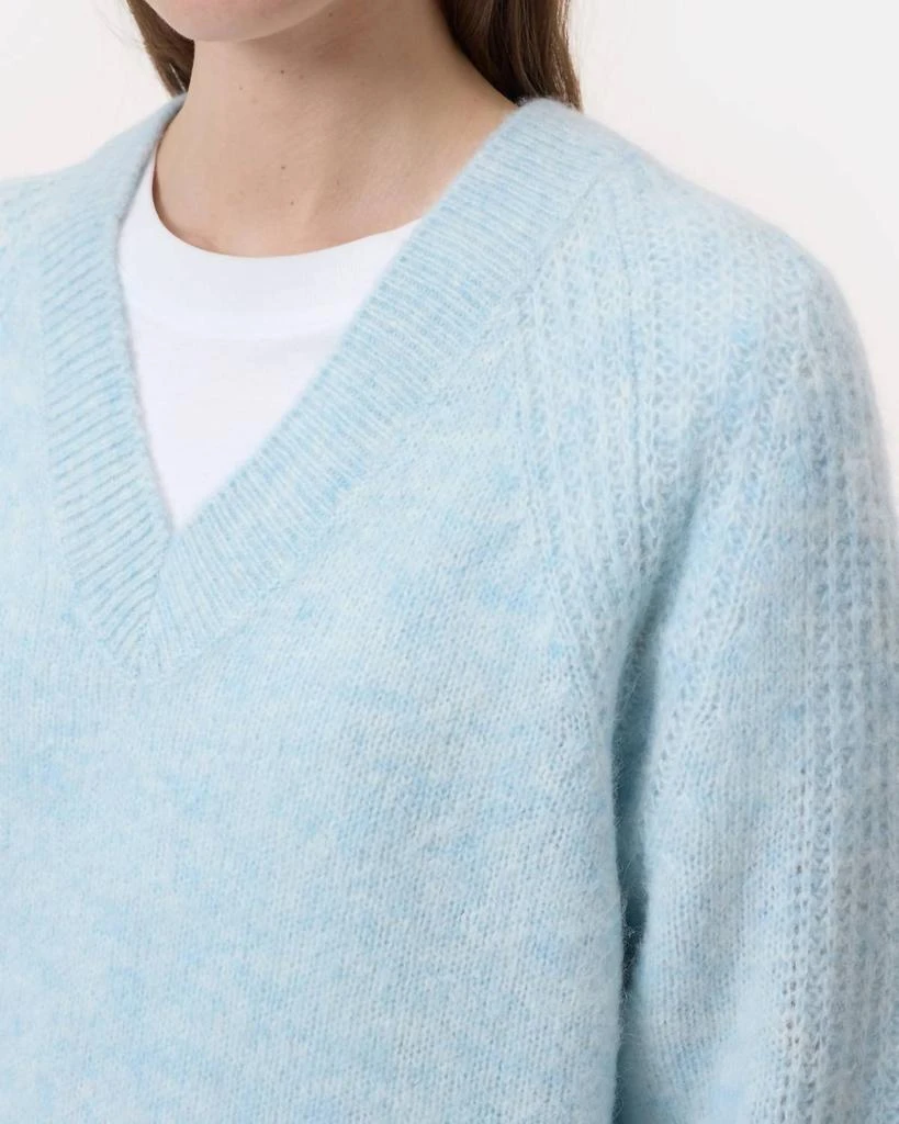 Closed Closed - Alpaca Knit V-neck Sweater 3