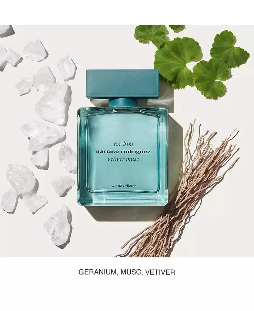 Narciso Rodriguez Men's For Him Vetiver Musc Eau de Toilette Spray, 3.3 oz., A Macy's Exclusive 2