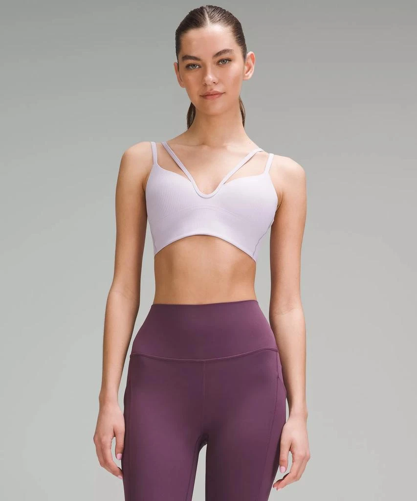 lululemon Like a Cloud Strappy Longline Ribbed Bra *Light Support, B/C Cup 5