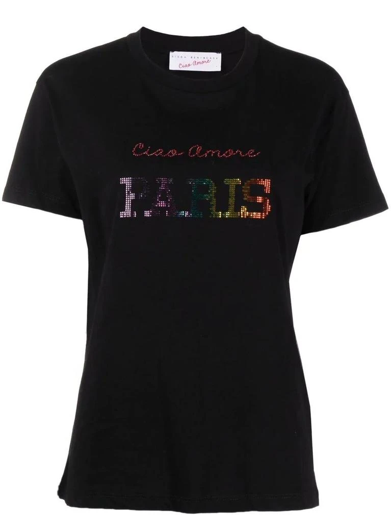 NA Ciao Amore Paris black T-shirt 1