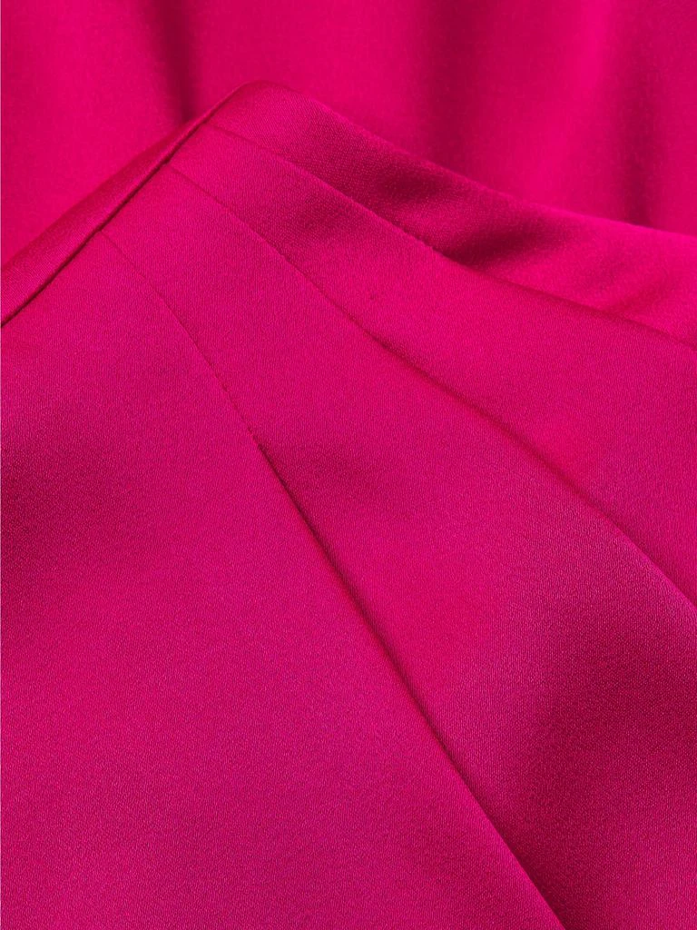 Aidan Mattox Satin One-Shoulder Cocktail Dress 6