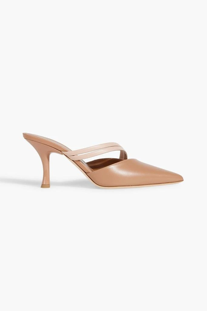 Malone Souliers Tia 70 two-tone leather mules 1