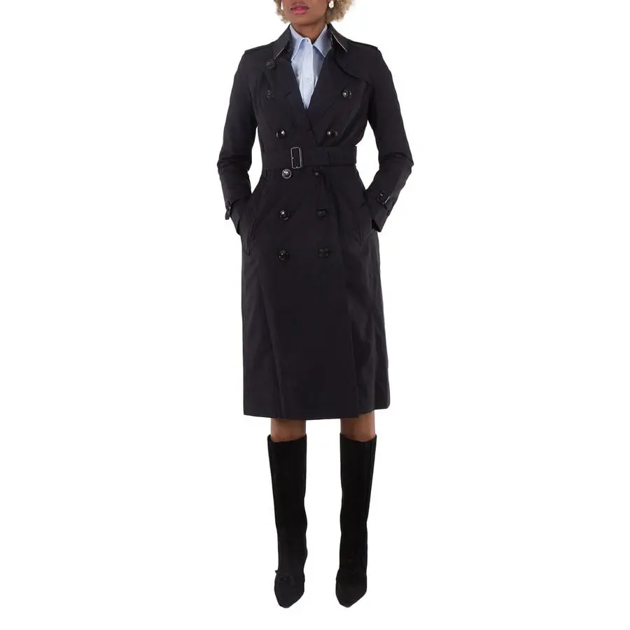 Burberry Burberry Slim Fit Long Heritage Chelsea Trench Coat, Brand Size 8 (US Size 6)