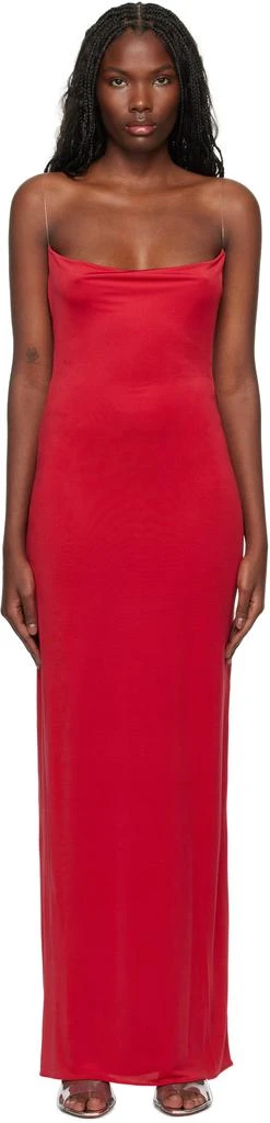 Mirror Palais Red 'The Persona' Maxi Dress 1