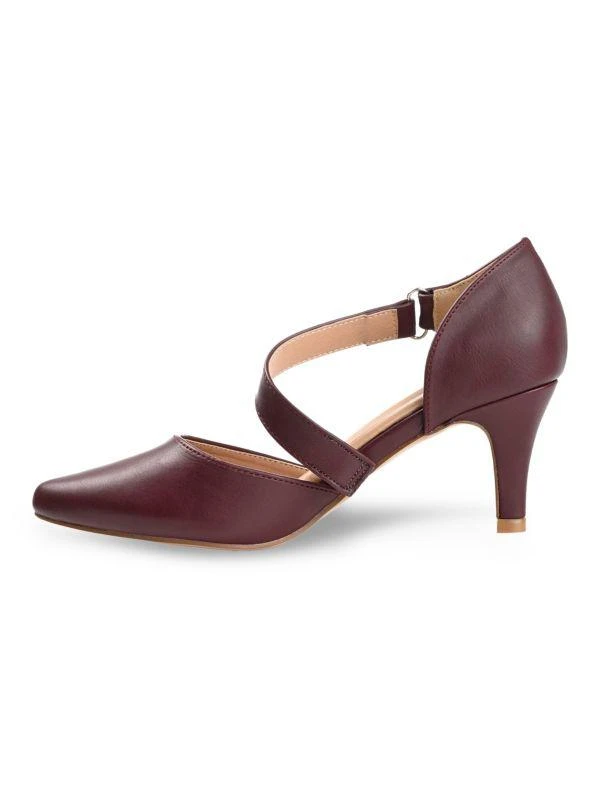 JOURNEE 64MM Faux Leather Pumps 4
