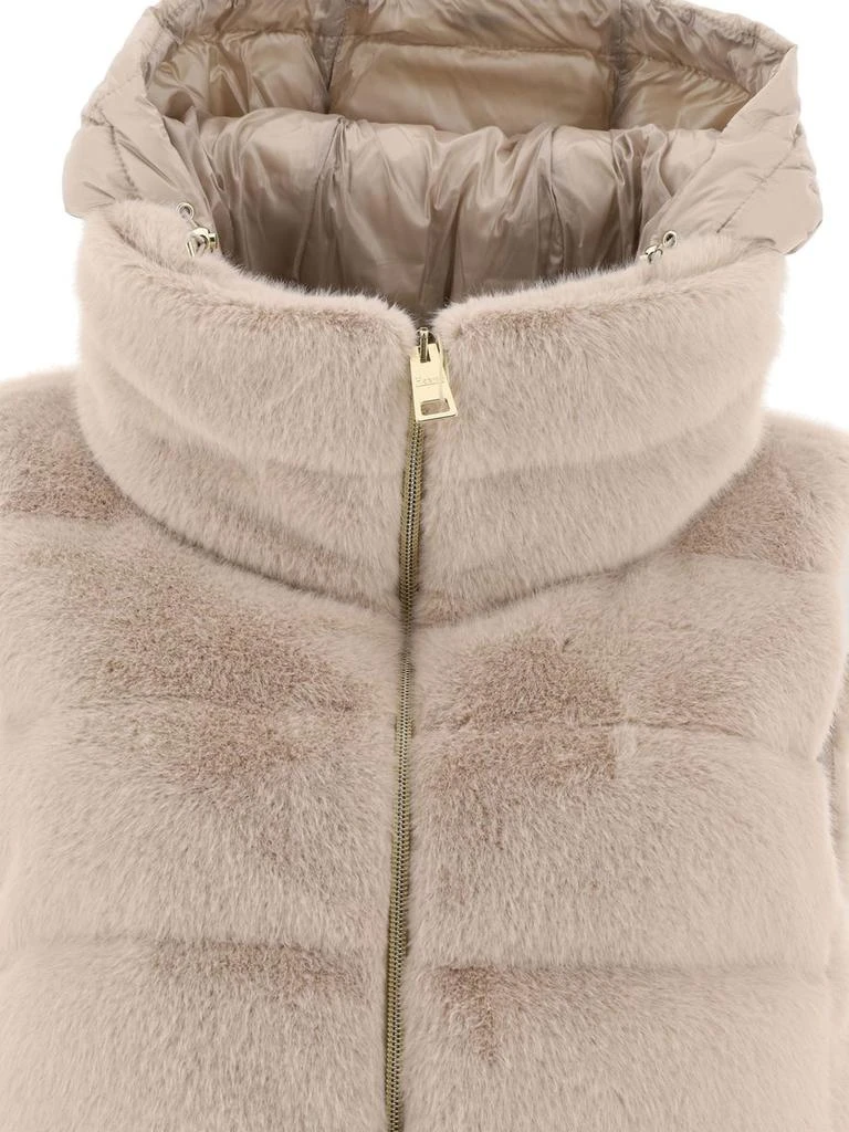 Herno Herno Faux Fur Down Vest 3