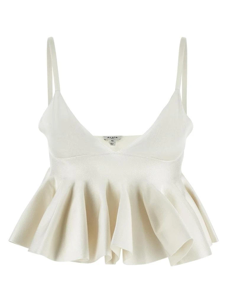 Alaia Godet Bra Top 1