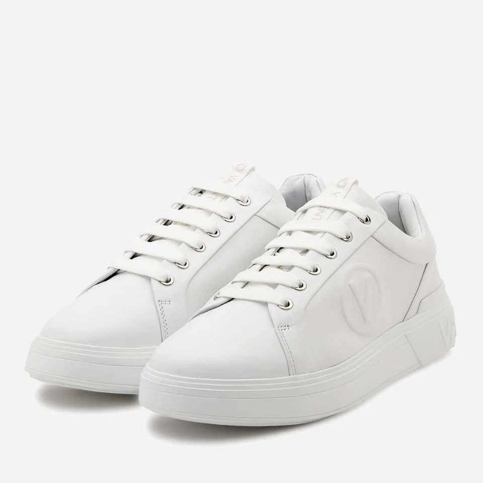 Valentino VALENTINO WOMEN'S REY LEATHER FLATFORM TRAINERS 2