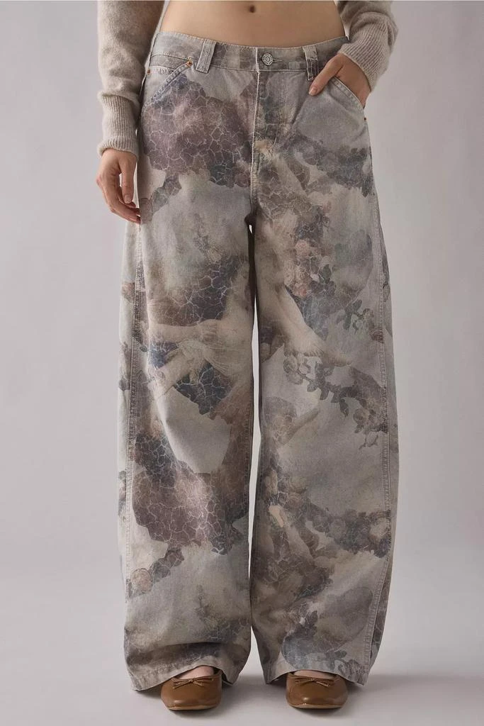 BDG BDG Jaya Camo Print Baggy Boyfriend Pant 2