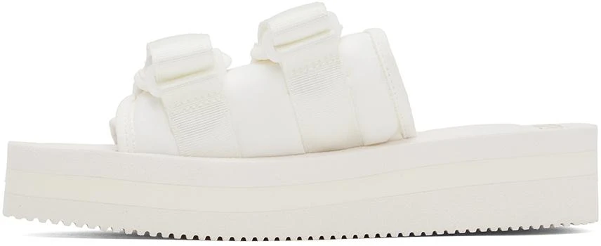Suicoke White MOTO-VPO Sandals 3
