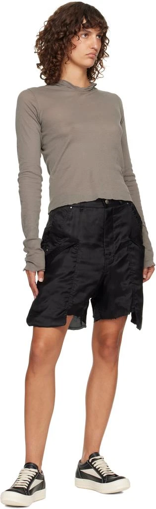 Rick Owens Black Concordians Vintage Sneaks Sneakers 5