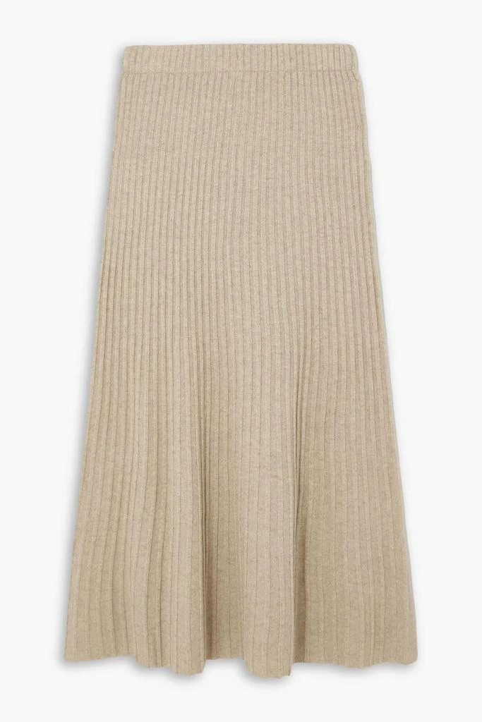 BY MALENE BIRGER Hevina ribbed wool maxi skirt 1