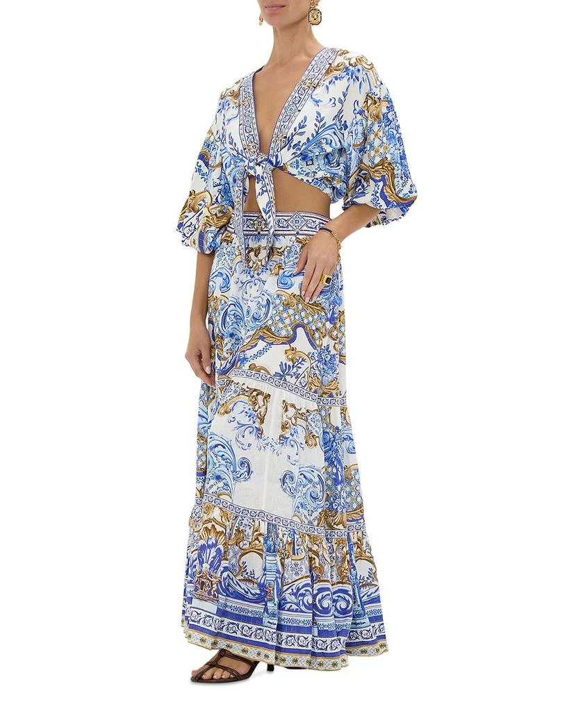 Camilla Tie Front Top 5